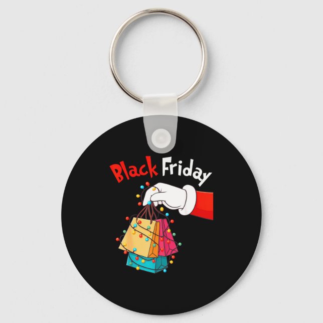 Llavero Friday Shopng Squad Christmas Black Shopng Family  (Anverso)