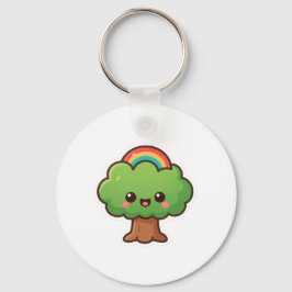 Llavero Friendly Kawaii Tree
