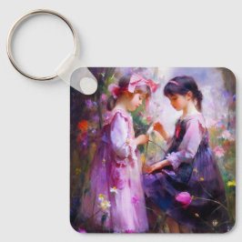 Llavero Friends and Flowers 2