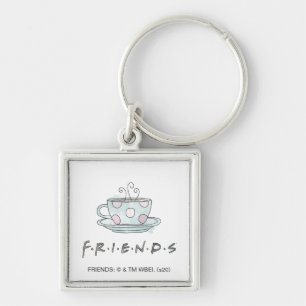 Llavero FRIENDS™ Taza de Café Acuarela