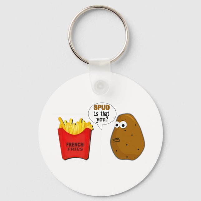 Llavero ¿Fries franceses de papa eres tú? (Anverso)