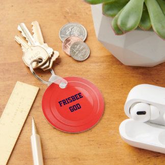 Llavero Frisbee Look Personalized Keychain