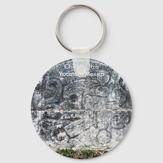 Llavero Friso, cancha de bola, Chichen Itza, Yucatán, Méxi (Anverso)
