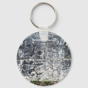 Llavero Friso, corte de la bola, Chichen Itza, Yucatán,