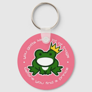 Llavero Frog Prince Keychain