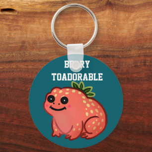 Llavero Frog Rana de Fresa Toadorable Personalizada
