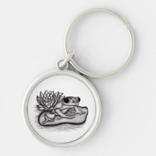 Llavero Froggy con Lotus Flower