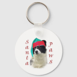 Llavero Frontera Collie Santa Paws