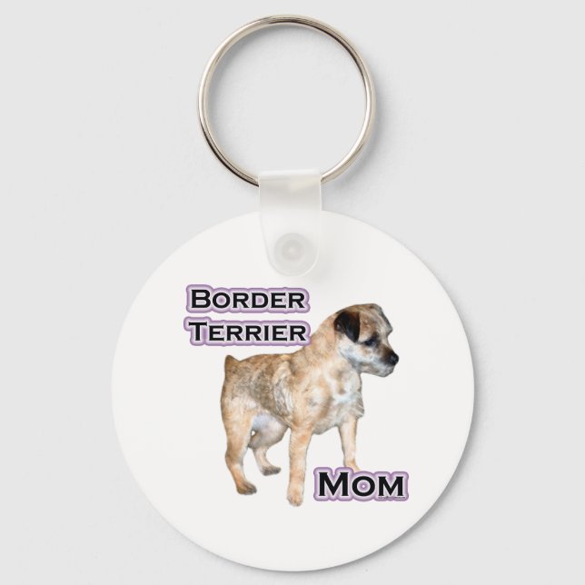 Llavero Frontera Terrier Mamá 4 - Keychain (Anverso)