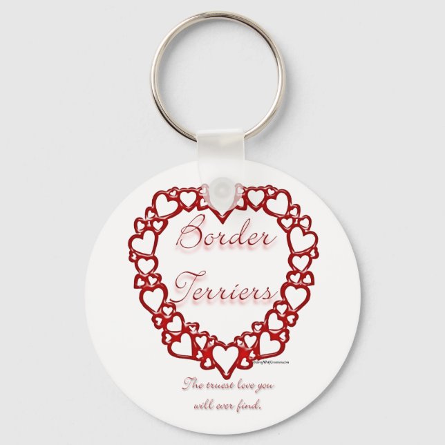 Llavero Frontera Terrier verdadero amor - Keychain (Anverso)