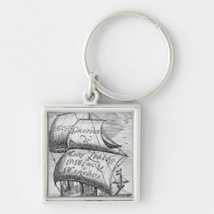 Llavero Frontispiece a "De Mari Libero", por Hugo Grotius