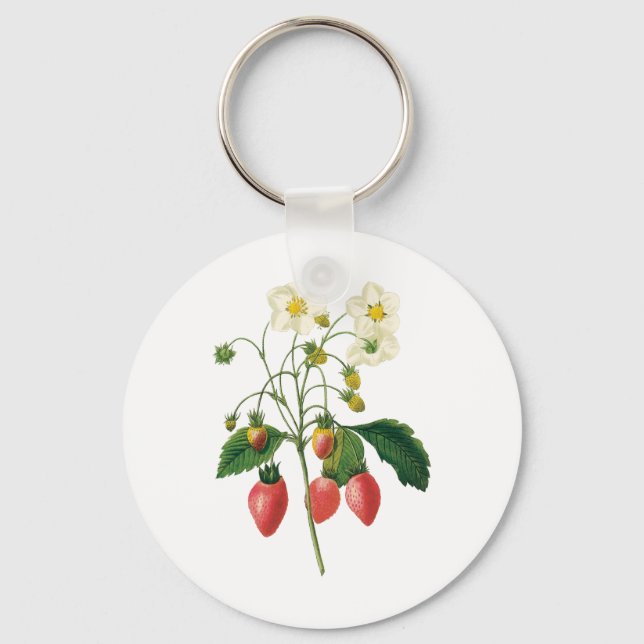 Llavero Fruta de época Berries Alimentos Fresas de Redoute (Anverso)