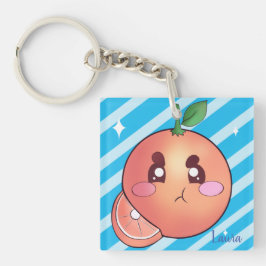 Llavero Fruta Naranja amarga y furiosa