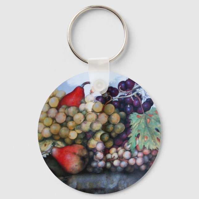 LLAVERO FRUTAS DE TEMPORADA 1 - GRAPAS Y PERLAS (Anverso)