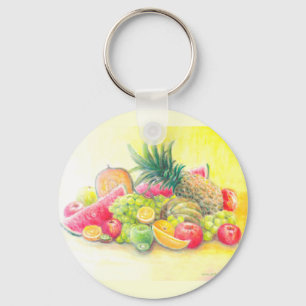 Llavero Frutas felices