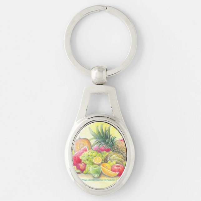 Llavero Frutas felices (Anverso)