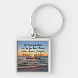 LLAVERO FRUTOS DE SUNRISES DE LA SANTA KEYCHAIN ESPÍRITU