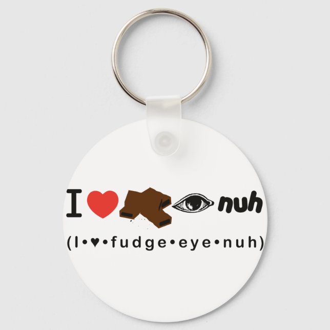 Llavero Fudge Eye Nuh (Anverso)