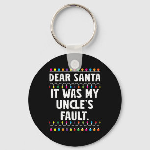 Llavero Fue culpa de mi tío Navidades graciosos coincidien