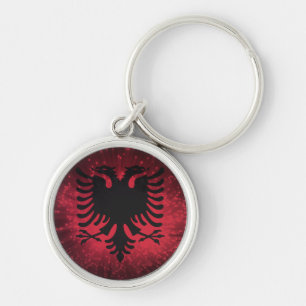 Llavero Fuego de fuego; Bandera de Albania