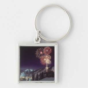 Llavero Fuegos artificiales en Big Mountain Resort en Whit