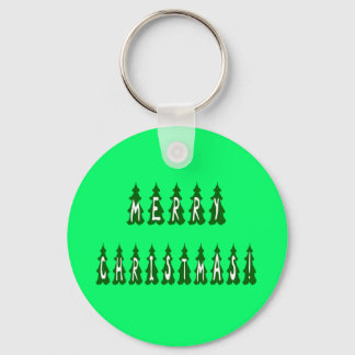 Llavero Fuente de árbol de navidad de Feliz