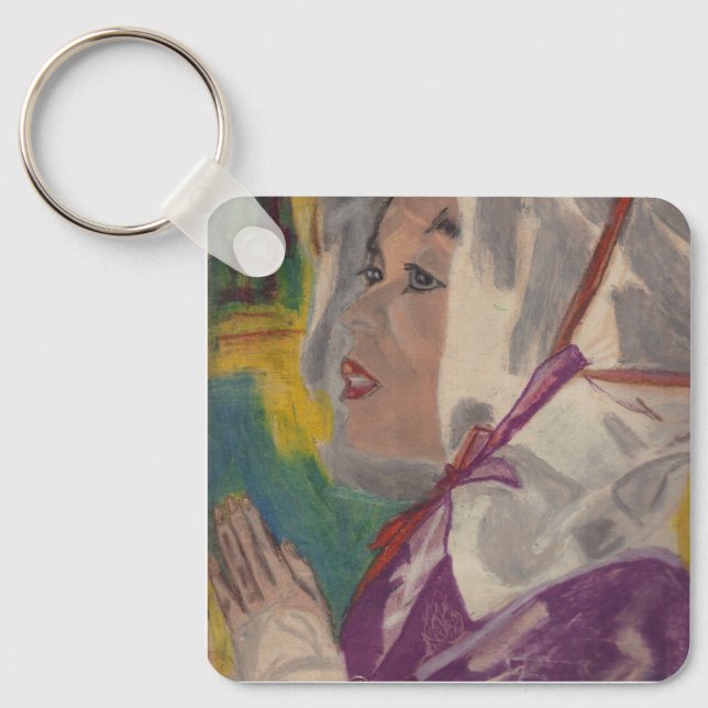 Llavero FUENTE DE LA cadena de claves DE FORTALECIMIENTO (Anverso)