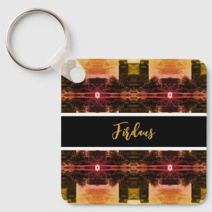 Llavero Fuente vintage de Bagdad Irak 1970