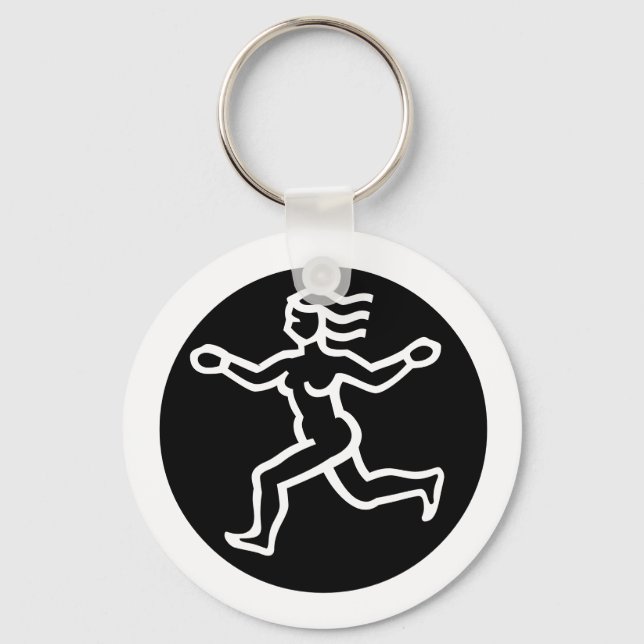 Llavero Fuente Zodiac: VIRGO + tus colores e ideas (Anverso)