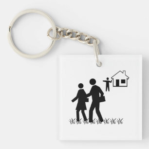 Llavero Fuera de mi jardín