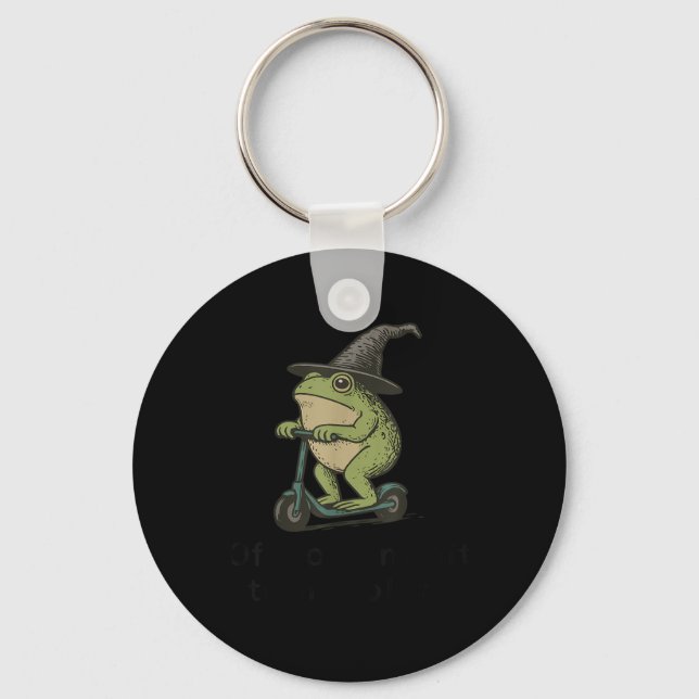 Llavero Fuera Para Cometer A Tom Foolery Frog, Funny Whims (Anverso)