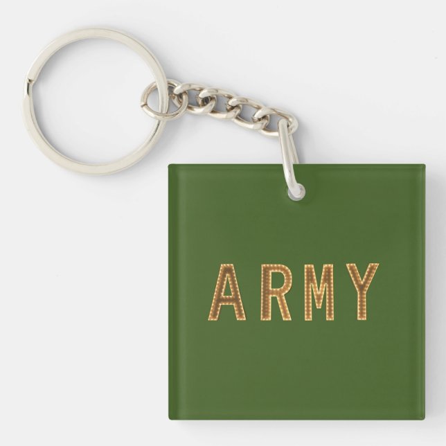 Llavero Fuerza del Ejército (Frente)