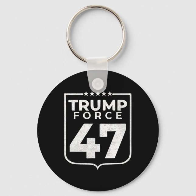 Llavero Fuerza Trump 47 (Anverso)