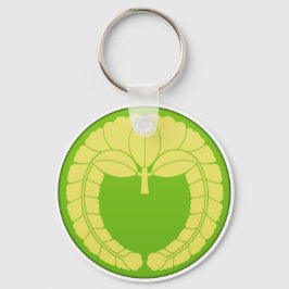 Llavero Fujiwara Clan Kamon