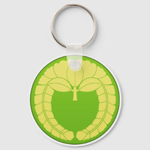 Llavero Fujiwara Clan Kamon