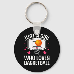 Llavero Fun Basketball Art Para El Colegio De Mujeres Chic