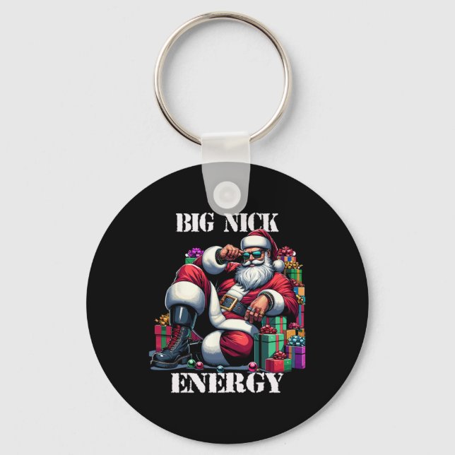 Llavero Fun Big Nick Energy Fun Santa Claus Christmas Xmas (Anverso)