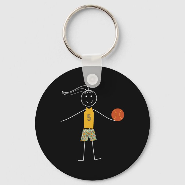 Llavero Fun Bysketbyll Chicas Bysketbyll Player (Anverso)
