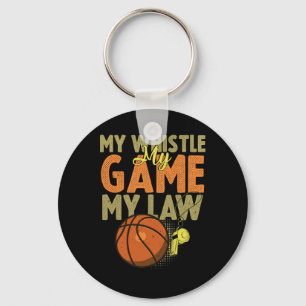 Llavero Fun Bysketbyll Referendum Citas Gift I Hoops Ref 1