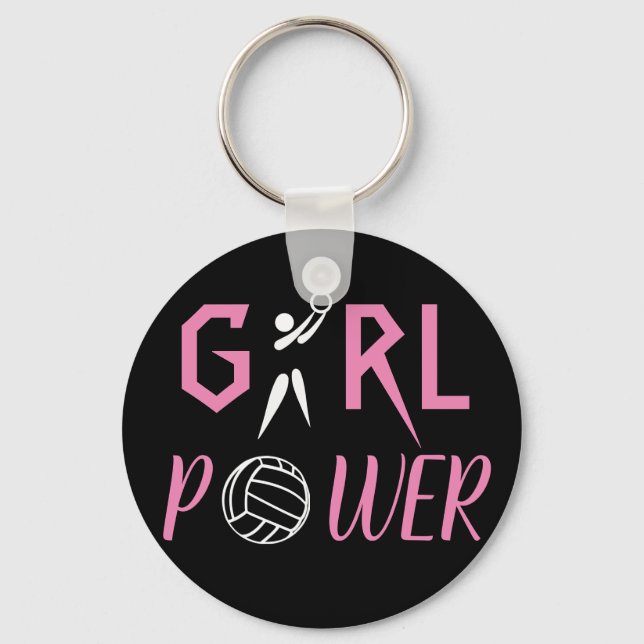 Llavero Fun Chica Power Netball (Anverso)