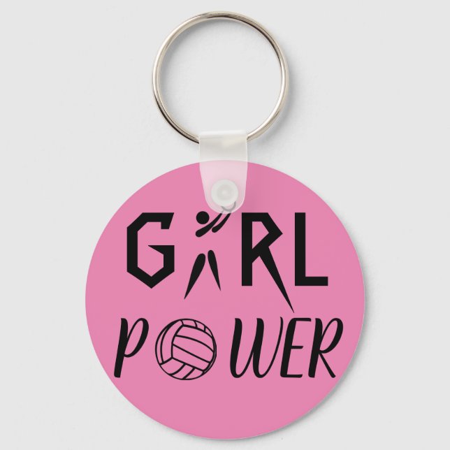 Llavero Fun Chica Power Netball (Anverso)