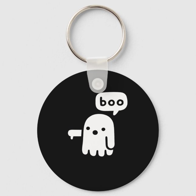 Llavero Fun Chunky Fantasma De La Desaprobación Boo Hallow (Anverso)