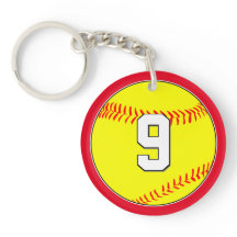 Fun Fastpitch Softball Player Number & Team Colour