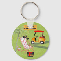 Fun Golf Course Rules Cart Beach Chair Monograma