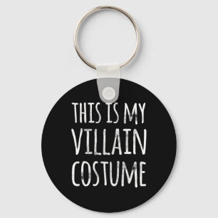 Llavero Fun Lazy Halloween ESTE ES MI COSTUMBRE DE VILLAIN