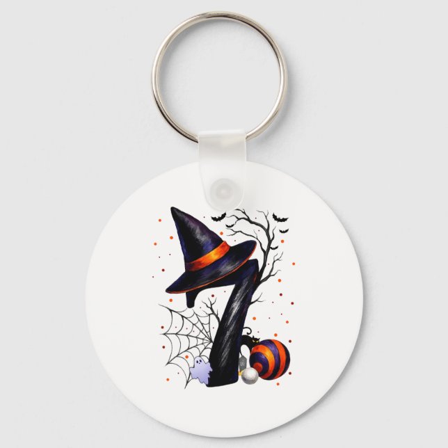 Llavero Fun Six Seven 6 7 Meme Design Couples Halloween  (Anverso)