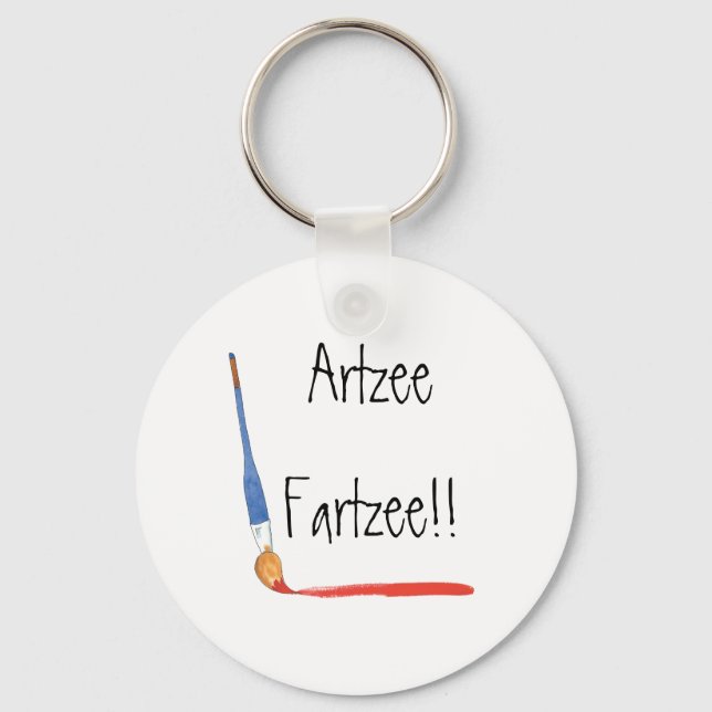Llavero Fun Super Cute Artzee Fartzee Artists (Anverso)