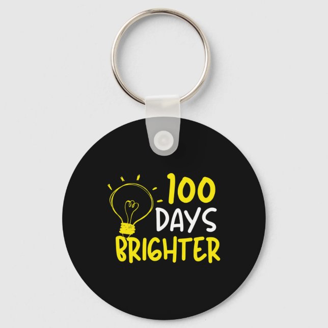 Llavero Fun Teacher Cita 100 días (Anverso)