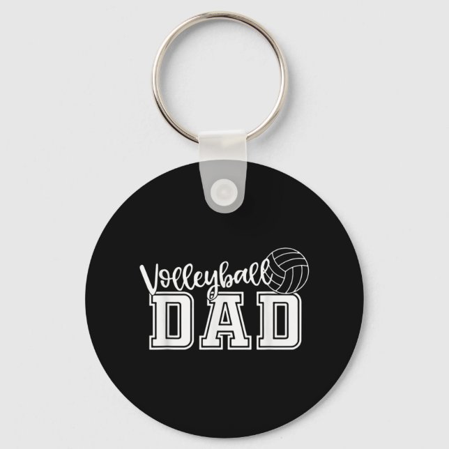 Llavero Fun Voleibol Papá Voleibol Padre Lover (Anverso)