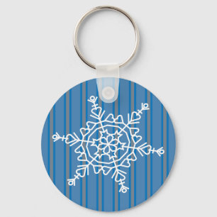 Llavero Fun y divertido copo de nieve